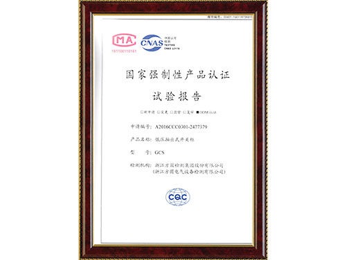 產品試驗報告