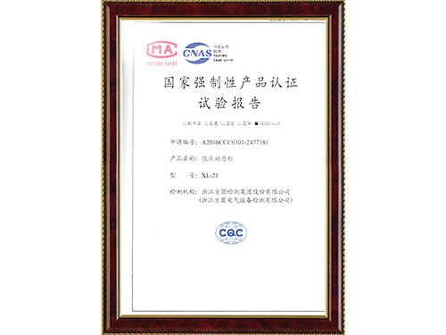 產品試驗報告