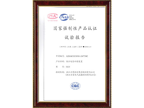 產品試驗報告